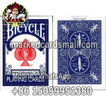 Marked Maiden Back Bicycle Cards Blue