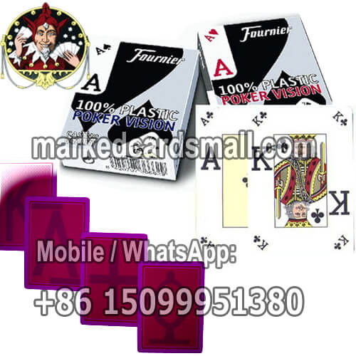 marked trick poker cards fournier poker vision