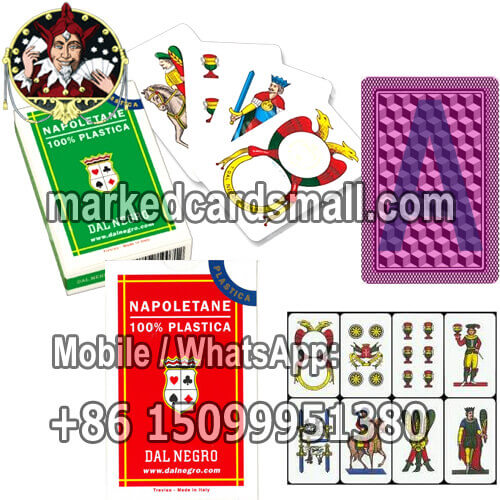 microchips playing cards poker dal negro napoletane