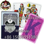 Infrared magic ink marked Piatnik 33 Blatt poker cards