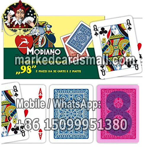 Italian Modiano No.98 Playing Cards Cheating Tricks