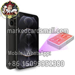 iphone 12 pro poker analyzer scans barcode marked deck