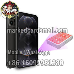iphone 12 pro poker analyzer scans barcode marked deck