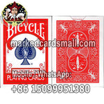 Red Bicycle Maiden Back Marked Deck of Cards