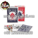 rider back bicycle magic marked cards