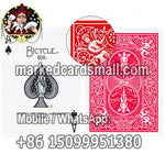 rider back bicycle marked cards