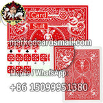 speedreader marked deck of cards bicycle