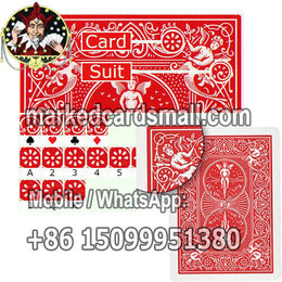 speedreader marked deck of cards bicycle