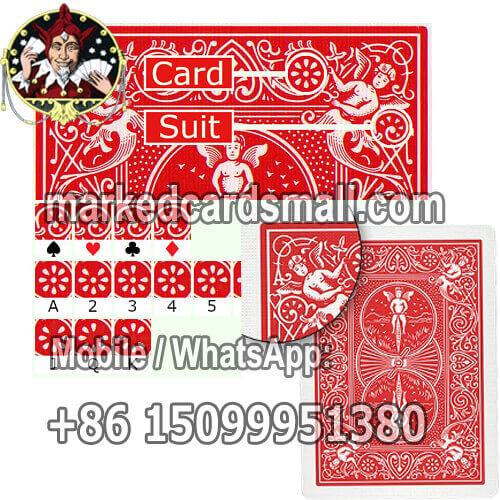 speedreader marked deck of cards bicycle